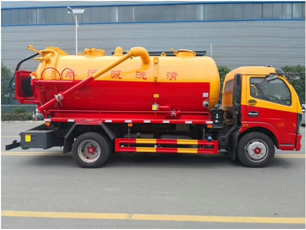 大多利卡8方 清洗吸污車(chē)一體罐 國(guó)六