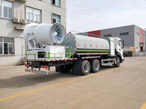 國六東風(fēng)天龍后雙橋18方抑塵車