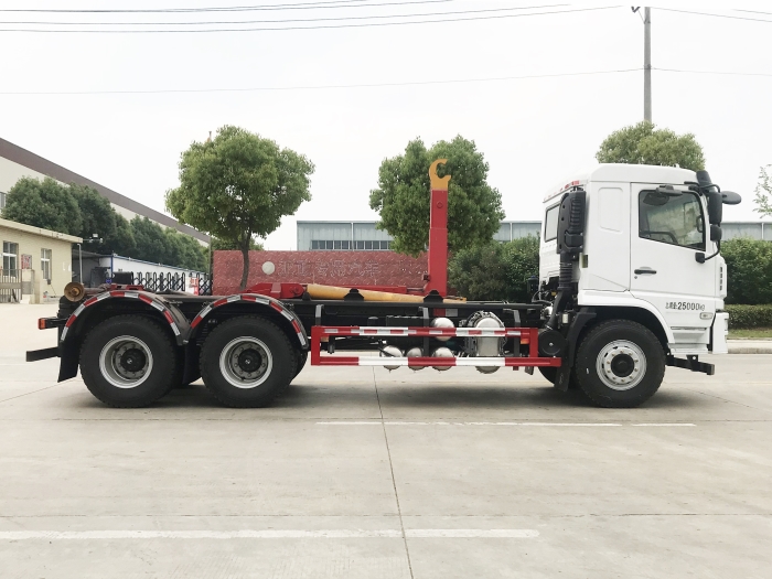 陜汽軒德車廂可卸式垃圾車