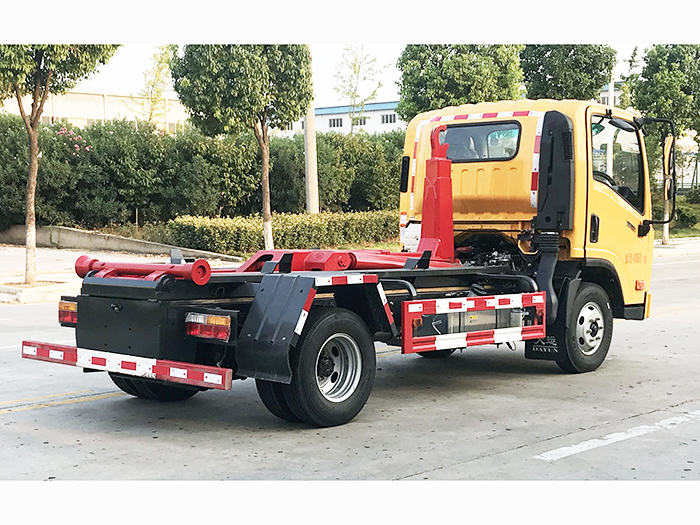 大運(yùn)藍(lán)牌車廂可卸式垃圾車