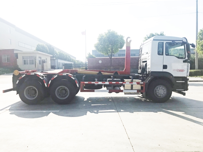 重汽25噸車(chē)廂可卸式垃圾車(chē)