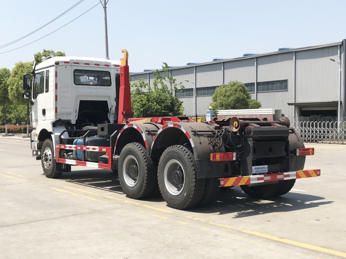 陜汽軒德X3車廂可卸式垃圾車