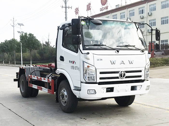 奧馳V3車廂可卸式垃圾車