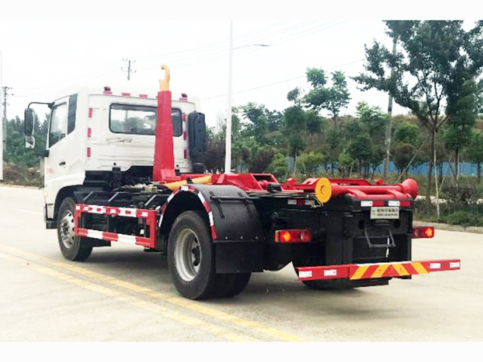 東風(fēng)天錦16噸車廂可卸式垃圾車