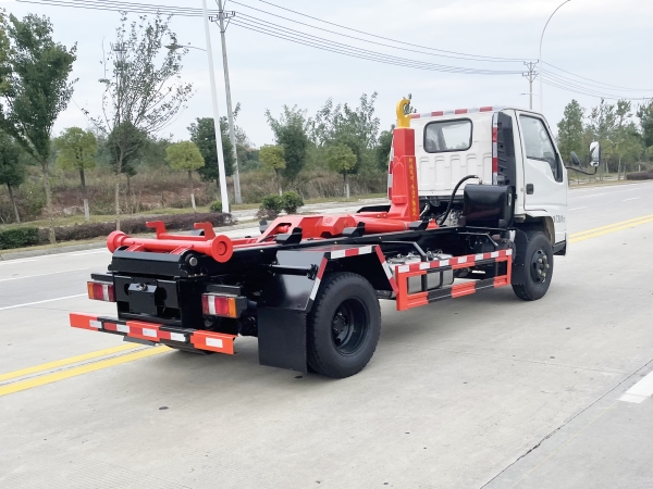 江鈴小黃牌車廂可卸式垃圾車