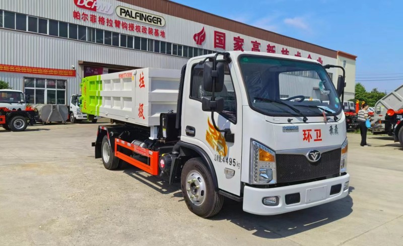 有那幾種勾臂式垃圾車可以上藍牌